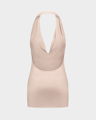 Athena Dress in Nude