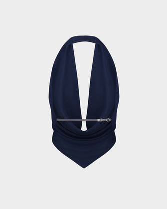 Bogdana Top in Navy