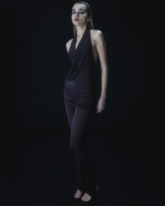 Athena Top In Dark Chocolate